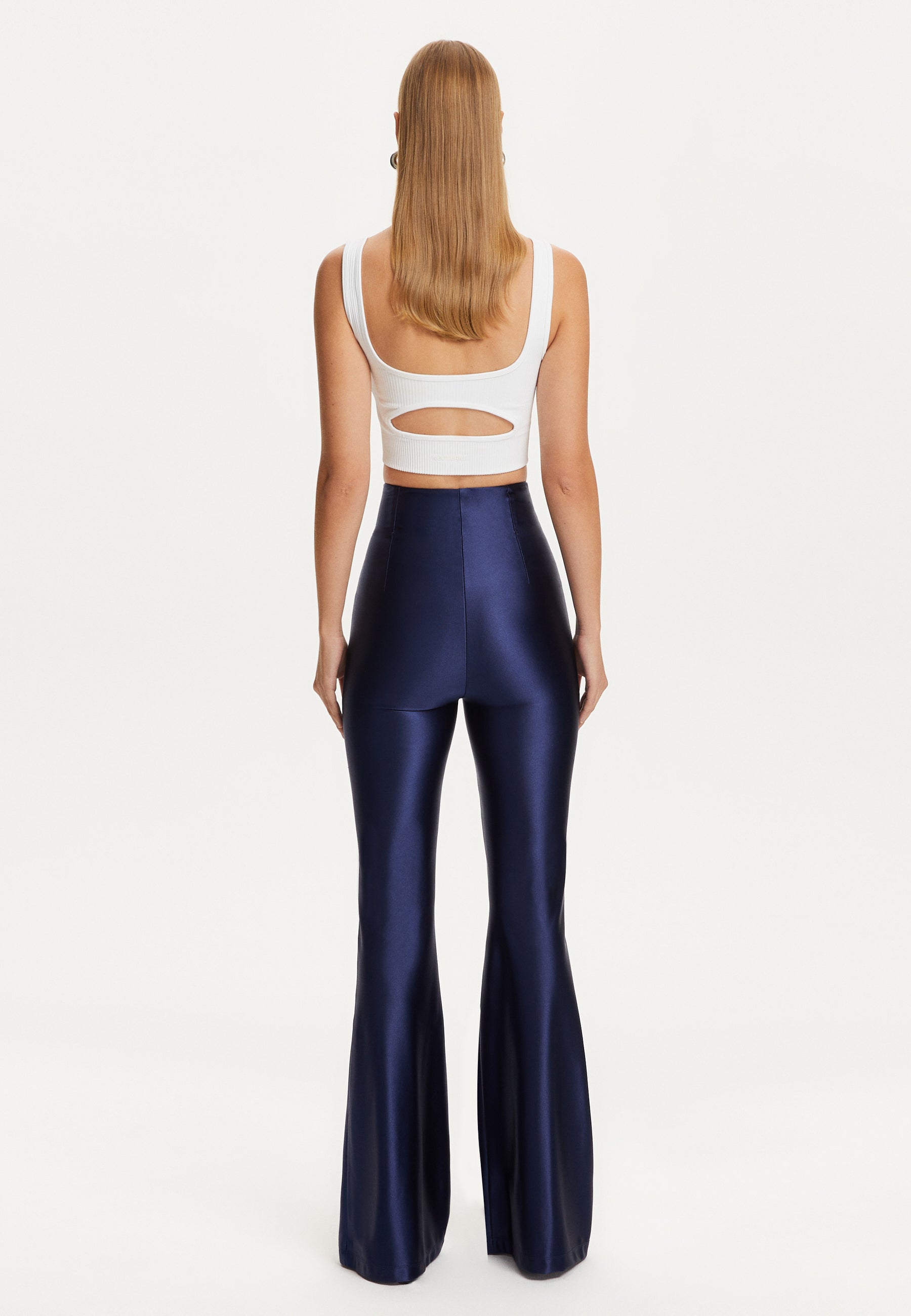 Darted Flare Pants
